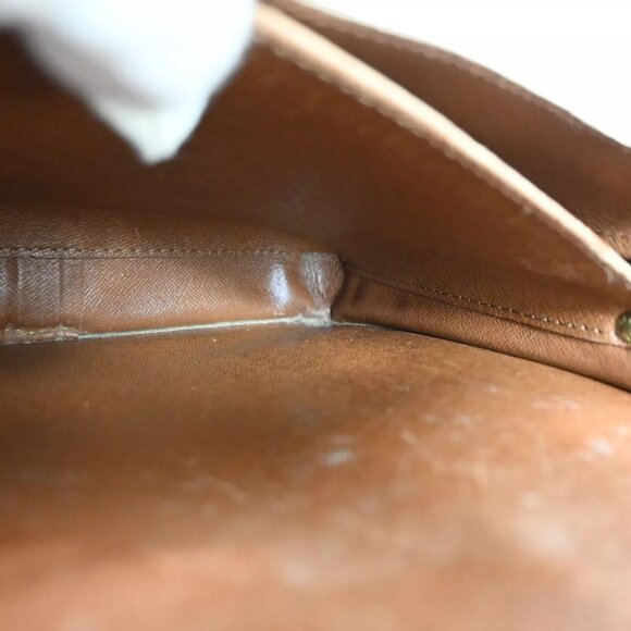 LOUIS VUITTON Cartouchiere GM Shoulder Bag Monogram Leather Brown - Picture 8 of 16